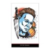 Tinsley Transfers Halloween Men's Michael Myers Halloween Costume Mask - White One Size Fits Most - 2 of 2