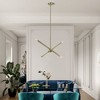 Livex Lighting Monaco 4 - Light Chandelier in  Antique Brass - 2 of 4