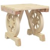 vidaXL Patio Footstool 15.7"x14.4"x15.2" Solid Wood Fir - 2 of 4
