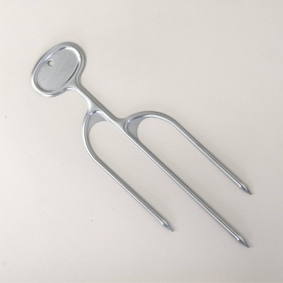 Nordic Ware Stainless Steel BBQ Cactus Grill Cabob Silver