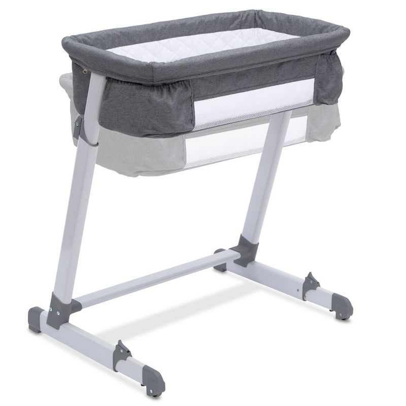Simmons Kids&#39; By The Bed City Sleeper Bassinet - Gray Tweed, 6 of 12