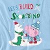 Toddler Boys' Peppa Pig George Pig Snow Dinosaurs For Christmas T-Shirt - 2 of 4