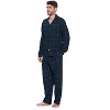 Ashford & Brooks Mens Flannel Plaid Pajamas Long Pj Set - 2 of 4