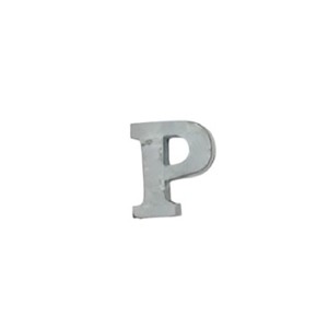 Slickblue Zinc Alphabet Letters, Individual A-Z & "&" Symbol, Wall Letters, Modern, Silver, 2.5"x2" Each - 1 of 4