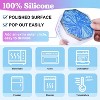 JDICTION 18-Piece Silicone Coaster Molds Set - Includes Round/Square/Octagon Molds & Holders for Epoxy Resin DIY Cup Mats Art Crafts - 4 of 4