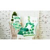 C&F Home 6" x 12"  St. Patrick's Day Clover Trio 3 Leaf Clovers Hooked Small/Petite Accent Throw - 2 of 4