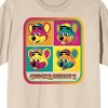 Chuck E. Cheese Warhol-Style Grid Unisex Tofu Graphic Tee - 2 of 3