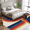 Washable Modern Area Rug, Stain-Resistant Non-Slip Rug for Living Room, Bedroom, Office - 2 of 4