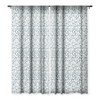 Holli Zollinger Indra Terrazzo Navy Single Panel Sheer Window Curtain - Deny Designs - 3 of 4
