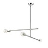 Z-Lite Modernist 3 - Light Chandelier in  Chrome - 3 of 4