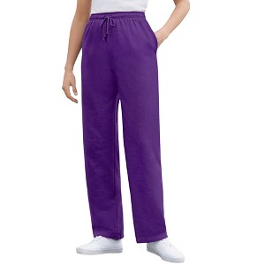 Woman Within Plus Size Tall Better Fleece Sweatpant - 1 of 4