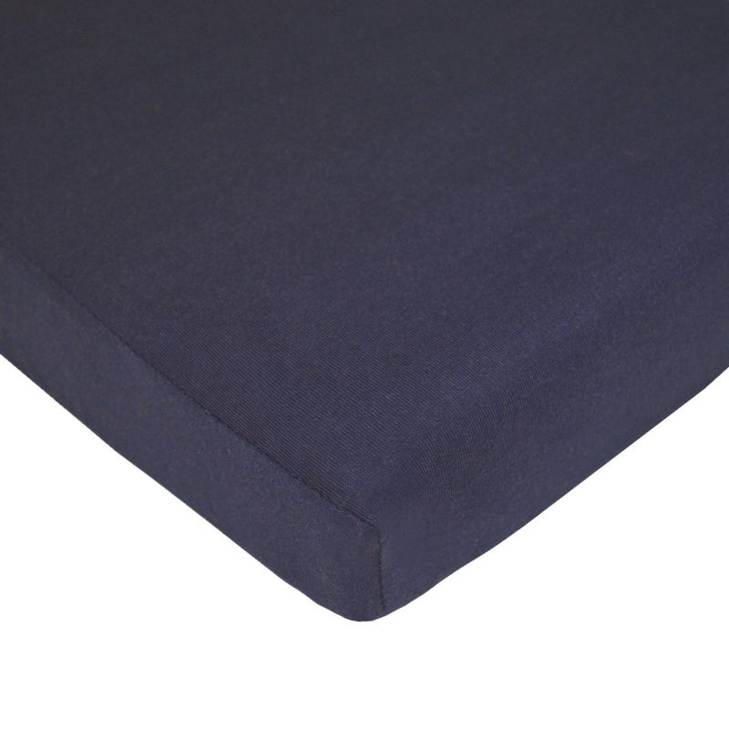 TL Care Jersey Cotton Fitted Crib Sheet, 2 of 4