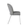 Meridian Furniture,Logan Vegan Leather Dining Chair, Set of 2 - 4 of 4