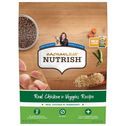 Rachael Ray Nutrish Real Chicken & Vegetable Recipe Super Premium Dry Dog Food - image 1 of 4