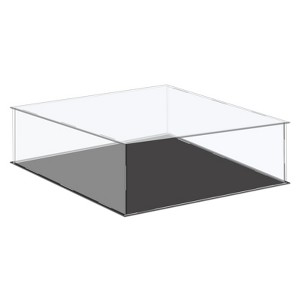 Unique Bargains Acrylic Dustproof Countertop Display Case 1 Pc - 1 of 4