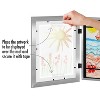 Americanflat Kids Art Frame with shatter-resistant glass - Front opening Wall Display for Artworks - Available in a variety of Colors - 2 of 4