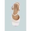 Elana Textured Faux Leather Heels - 4 of 4