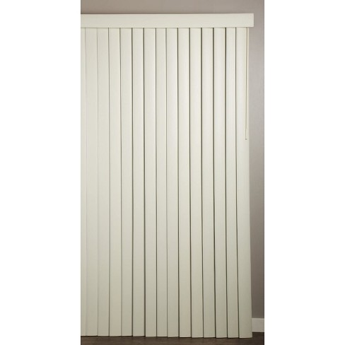 3.5" Window Vertical Blinds Home Office Room Patio Door Shade 78"W x 84"L White 