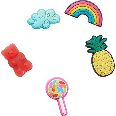 Crocs Jibbitz 5-Pack Happy Candy Shoe Charms | Jibbitz for Crocs