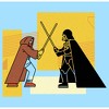 Men's Star Wars: Obi-Wan Kenobi Darth Vader Vs. Kenobi Cartoon Standoff T-Shirt - 2 of 4
