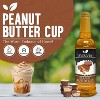 Syruvia Peanut Butter Cup Syrup - 25.4 fl oz. Premium Flavoring Syrup For Coffee - 2 of 4