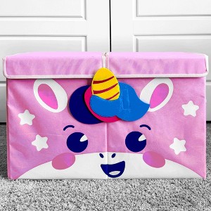 QUOKKA Fabric Toy Storage Box for Kids - Unicorn | XL | XXL - 1 of 4