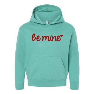 The Juniper Shop Be Mine Cursive Heart Youth Graphic Hoodie - 1 of 3