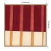 Amanti Art Broken Stripes 4 by Laura Nugent Canvas Wall Art Print Framed 22 x 22-in. - 4 of 4