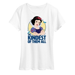 Women's - Disney Princess - Snow White The Kindest Of Them All Short Sleeve Graphic T-Shirt - 1 of 4