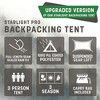 Stansport Starlite Pro Backpacking Tent with Full Mesh Rainfly - 3 of 4