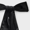Girls' Velvet Bow Barrette - art class™ Black - 3 of 3