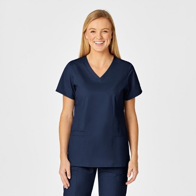 Wink WonderWORK Women's Shaped V-Neck Scrub Top