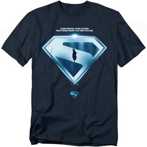 Men's Superman 2025 Your Choices Shield T Shirt - 1 of 4
