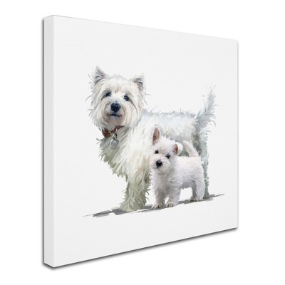 Trademark Fine Art -The Macneil Studio 'Westie' Canvas Art