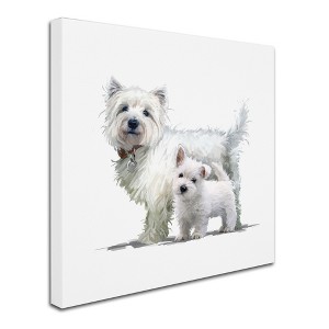 Trademark Fine Art -The Macneil Studio 'Westie' Canvas Art - 1 of 3