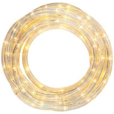 18 ft Warm White LED Outdoor Rope Lights
