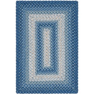 Braided BRD311 Machine Washable UV & Stain Resistant Non-Shedding Hand Woven Indoor/Outdoor Rugs - Safavieh - 1 of 4