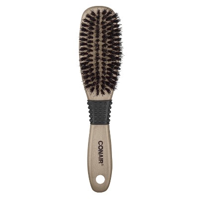 Conair Ceramic Wood Boar Bristle All-Purpose Hair Brush - All Hair