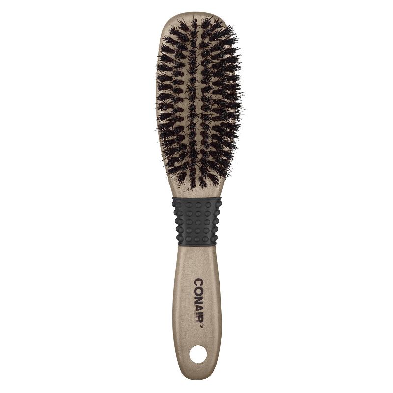 Conair Ceramic Wood Boar Bristle All-Purpose Hair Brush - All Hair, 3 of 5