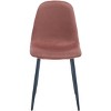 Blaire Dining Chair (Set of 2) - DCH2001 - Pink/Dark Grey - Safavieh - 2 of 4
