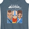 Women's - Avatar: The Last Airbender - Sokka Aang Katara Graphic Racerback Tank - 2 of 4