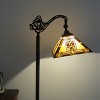 Chloe Lighting Gode Tiffany-Style 1 Light Reading Floor Lamp 11" Wide - 2 of 2