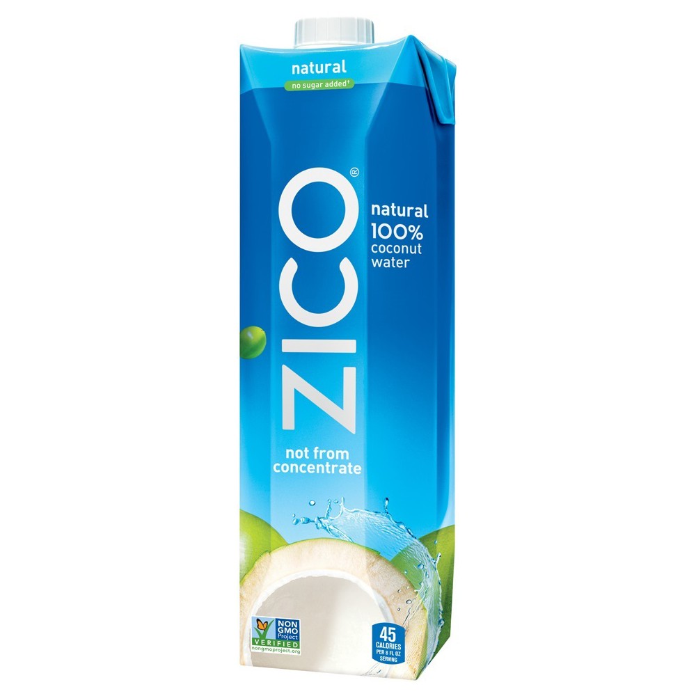 UPC 180127000104 product image for ZICO Natural 100% Coconut Water - 1L Tetra Pak | upcitemdb.com