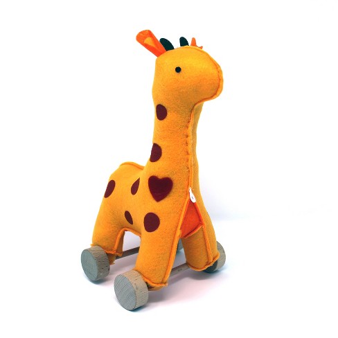 Jack Rabbit Creations  Felt Rolling toy Giraffe - image 1 of 4