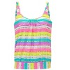 LASCANA Women's Striped Underwire Tankini Top - image 4 of 4