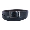 CTM Men's Big & Tall Reversible Perforated Dress Belt - 2 of 4