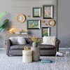 FURNIinspire Decorative Wall Mirrors Beaded Sunburst Mirror for Living Room or Office, Gold, 2"*14"*4.84" - 2 of 4