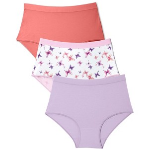 Catherines Cotton/Spandex Panty 3-Pack - 1 of 4