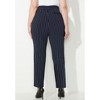 Catherines Women's Plus Size Right Fit Curvy Slim Leg Pant - 3 of 4