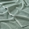 Cotton Popcorn Textured Bath Towel Set - Isla Jade - 3 of 4